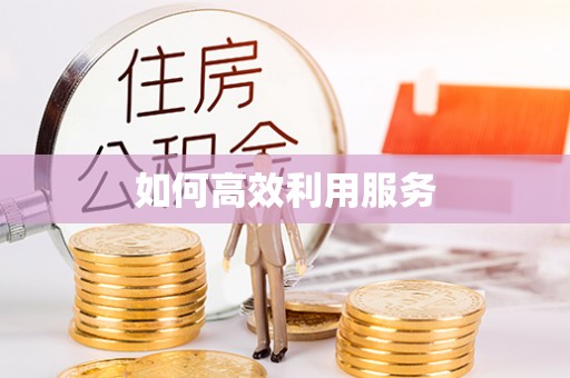 岳阳如何高效利用服务